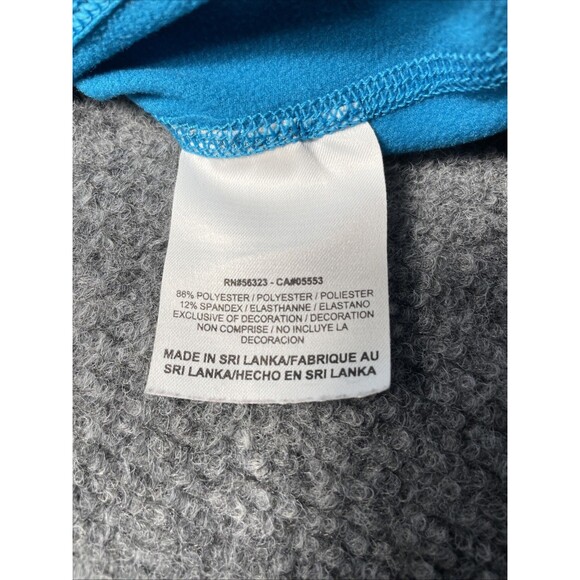 Nike Pro Combat Top Women’s Small Blue Dri-Fit Therma Fitted Thumb Holes Swoosh - Picture 13 of 13